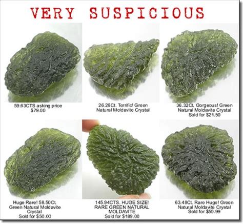 are moldavite beads fake